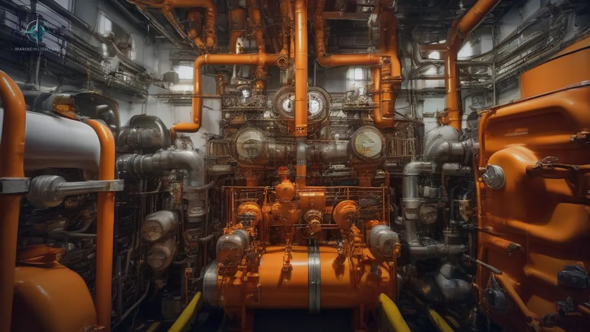 Biofouling growth on a ship hull affecting fuel efficiency