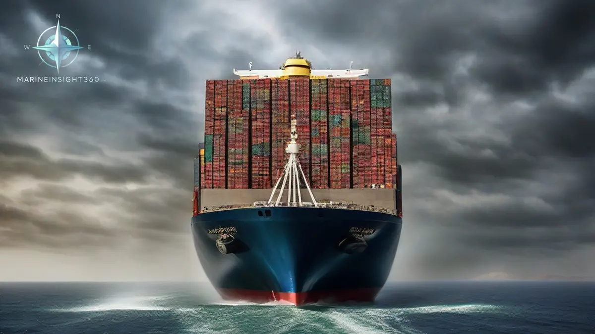 14 million barrels of stranded Iraq oil travels through Strait of Hormuz illustrated with shipping security and route risk for Marine Insight 360 readers