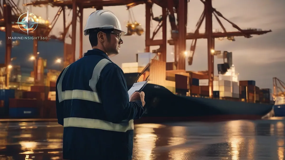 5 Important Responsibilities of Ship Agents illustrated with maritime compliance checks for Marine Insight 360 readers