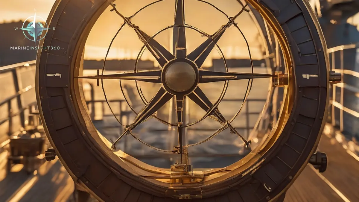 Complete Introduction of Fluxgate Compass illustrated with maritime compliance checks for Marine Insight 360 readers
