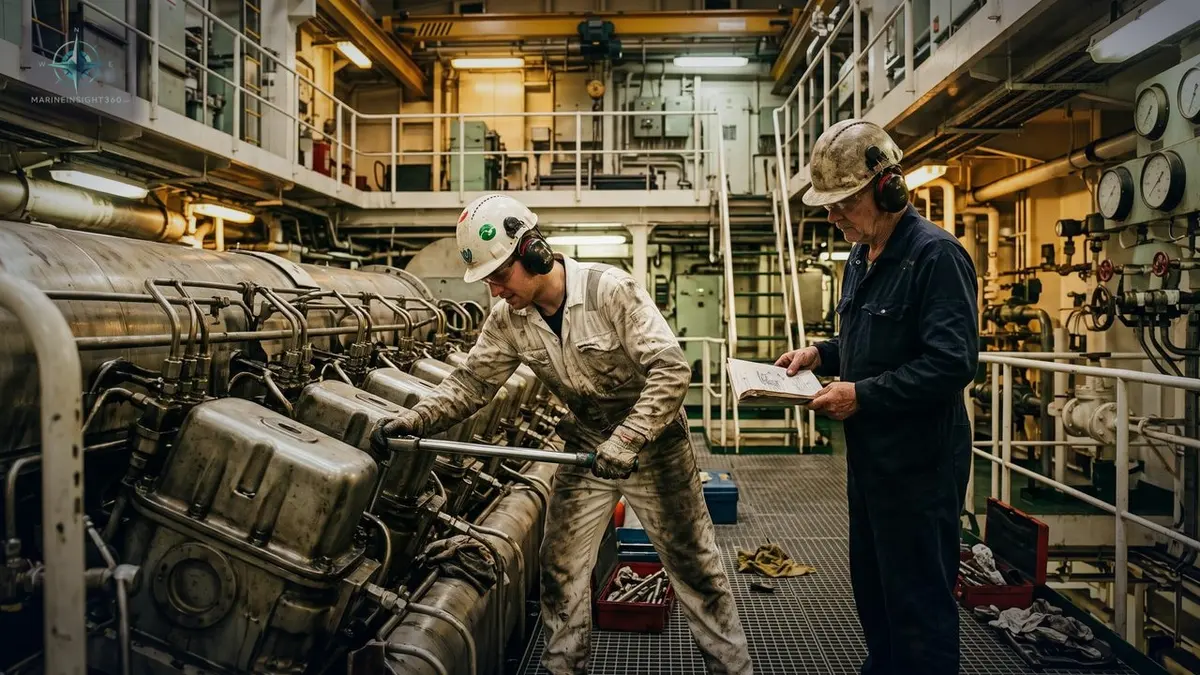 Duties of a Marine Engineer in the Merchant Navy