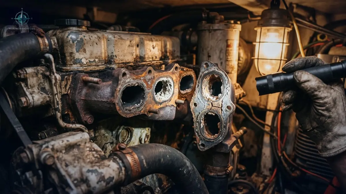 Exhaust Manifold on Marine Engines: What It Does and How It Fails