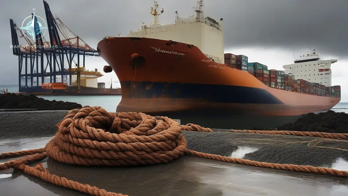 Hawaii's Ports Prepare for Tropical Storm Lala illustrated with ship engine-room equipment for Marine Insight 360 readers