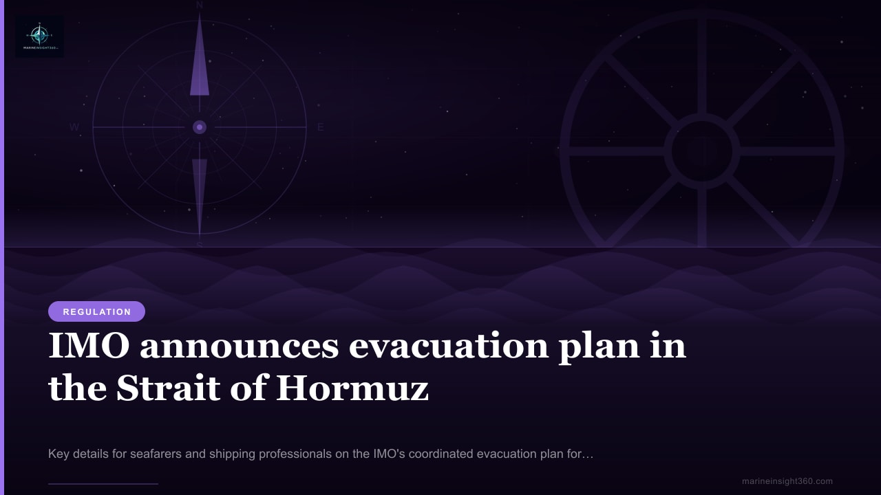 IMO announces evacuation plan in the Strait of Hormuz