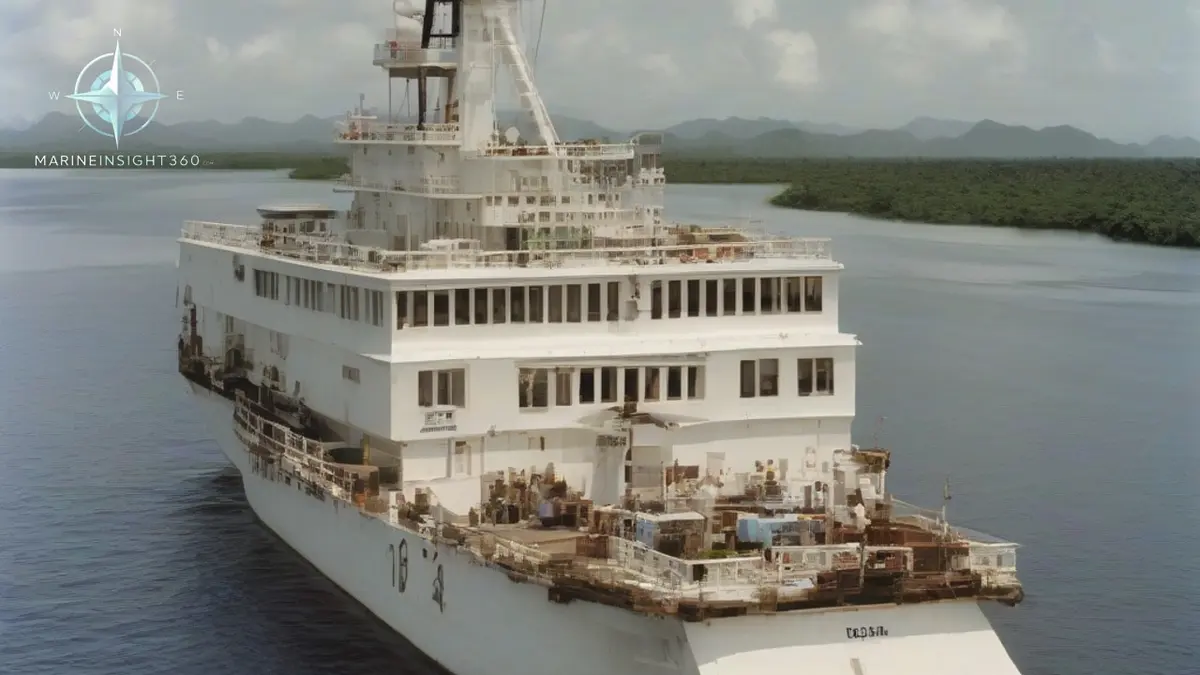World's largest hospital ship takes healthcare available in remote areas with the diagnostics, surgery, and medical training