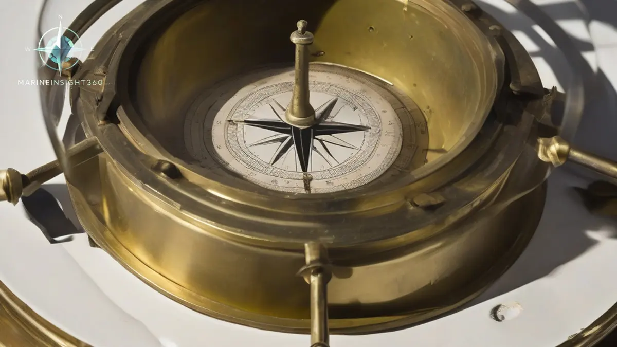 Magnetic Compass Maintenance: Daily Checks, Adjustment Intervals and the Deviation Card illustrated with ship engine-room equipment for Marine Insight 360 readers