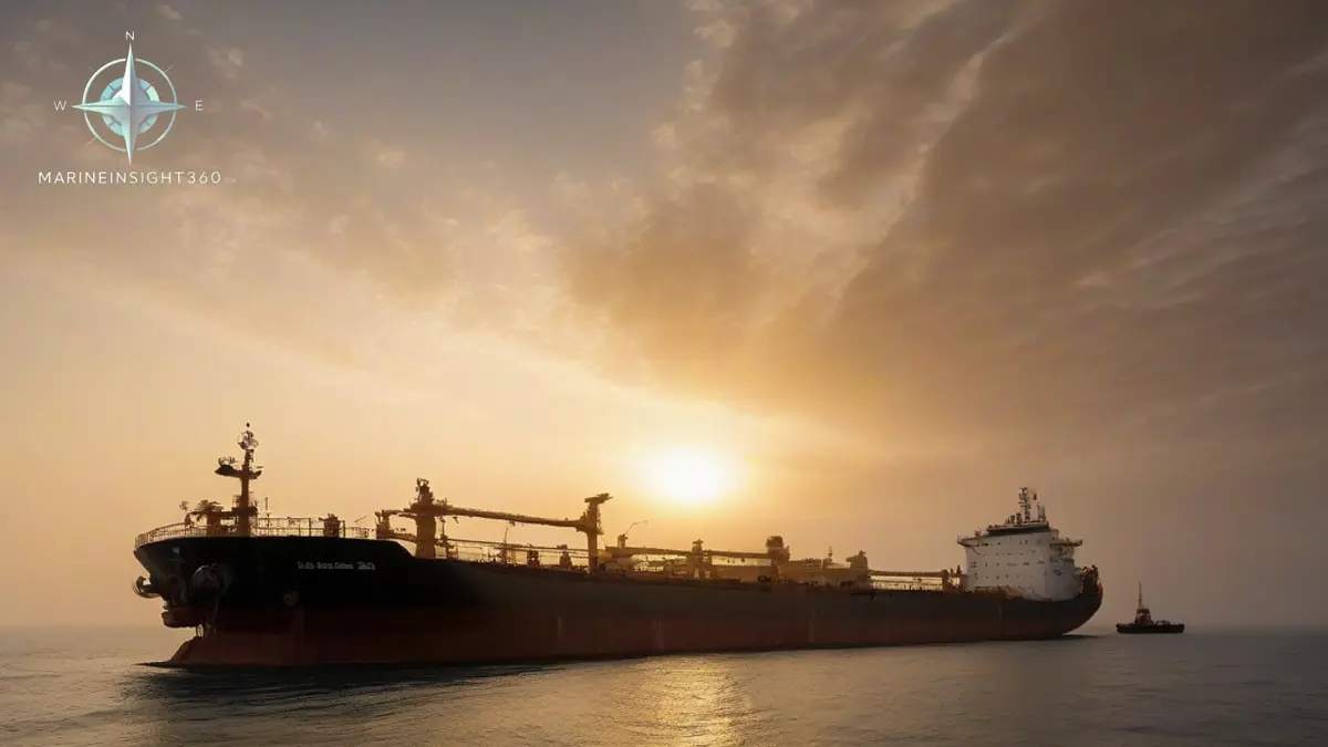 Europe Considers Strait of Hormuz Navigation Service Fees illustrated with shipping security and route risk for Marine Insight 360 readers