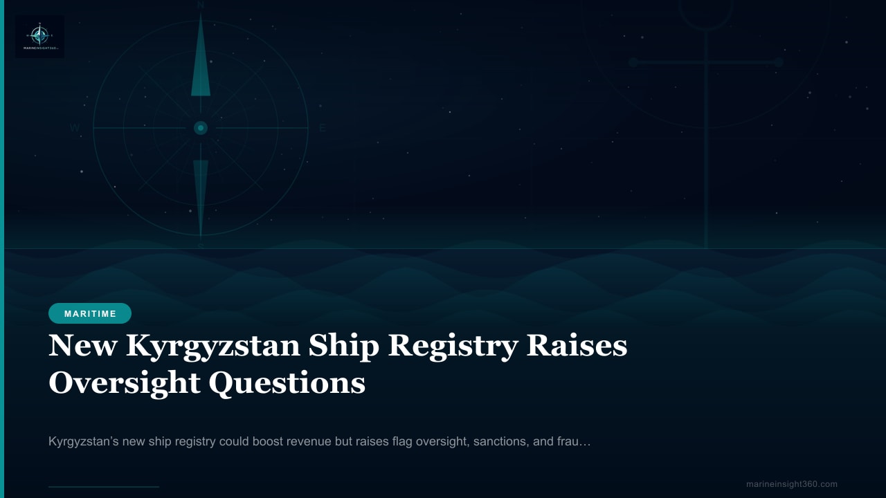 New Kyrgyzstan Ship Registry Raises Oversight Questions