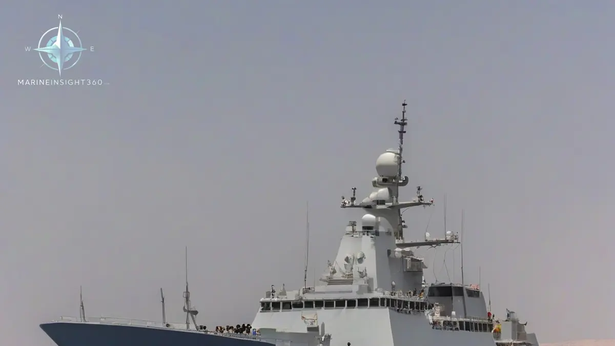 Nigeria joins Saudi-led Red Sea defence alliance illustrated with shipping security and route risk for Marine Insight 360 readers