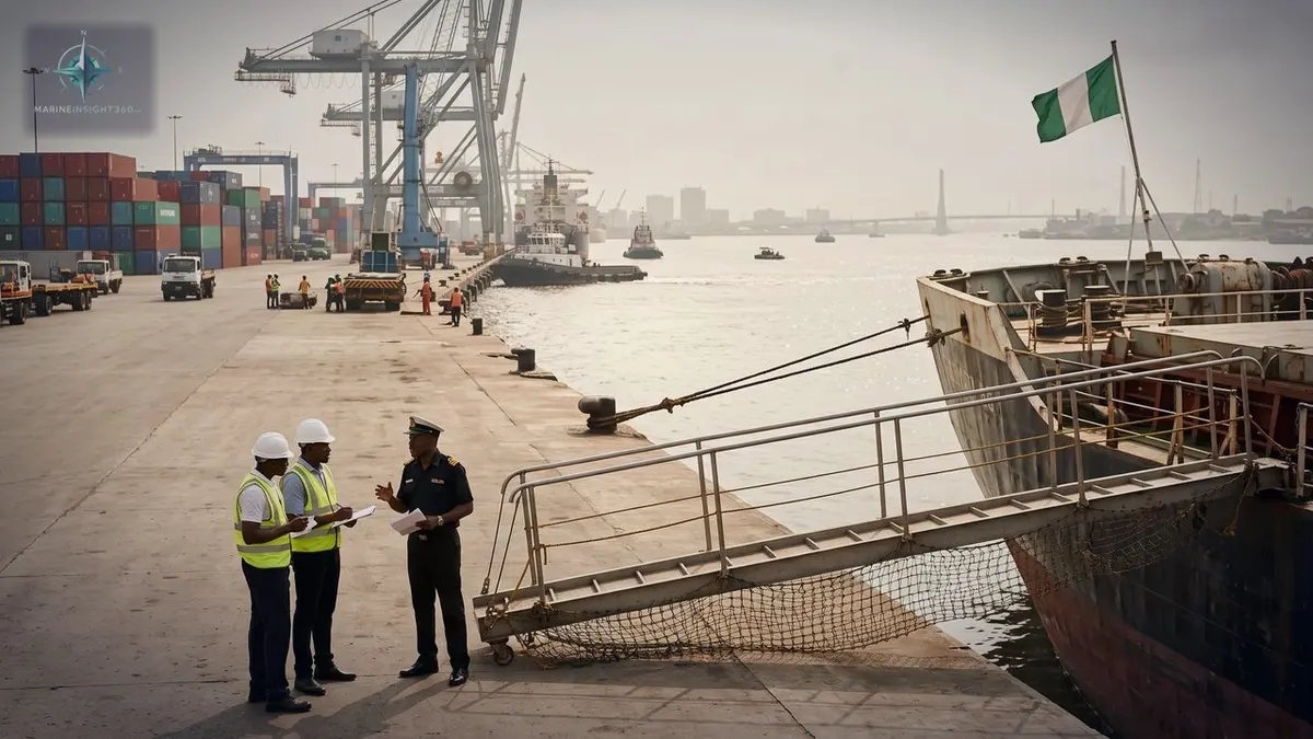 Nigeria Upbeat Over Maritime Competitiveness After US Lifts 12-Year Ban illustrated with merchant navy career planning for Marine Insight 360 readers