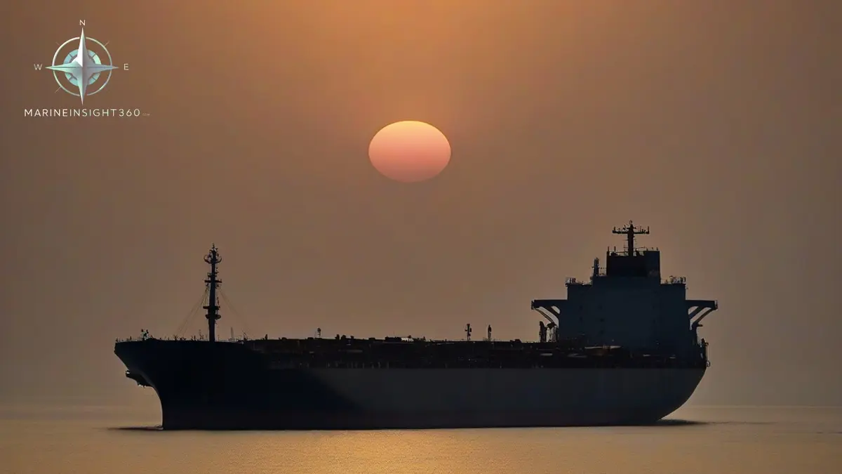 Oil Prices Climb on Renewed Supply Disruption Fears as U.S., Iran Exchange Fire illustrated with ship engine-room equipment for Marine Insight 360 readers