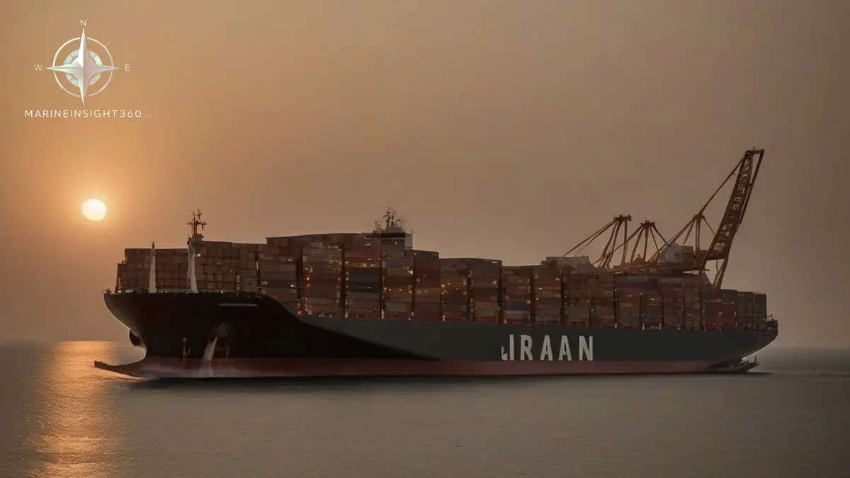 Pakistan Bypasses Afghanistan With New Corridors Through Iran and China illustrated with ports, cargo and shipping logistics for Marine Insight 360 readers