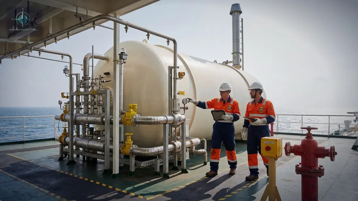Safety Features on LNG-Powered Ships