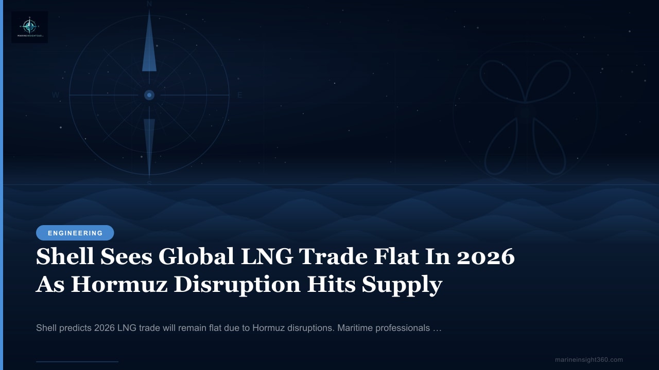 Shell Sees Global LNG Trade Flat In 2026 As Hormuz Disruption Hits Supply