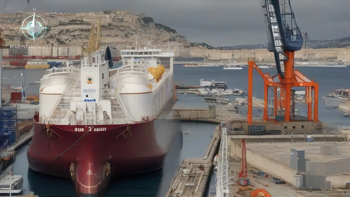 The Gas Vitality LNG Bunker Vessel Completes her 100th LNG Bunker Operation in Marseille, Southern France