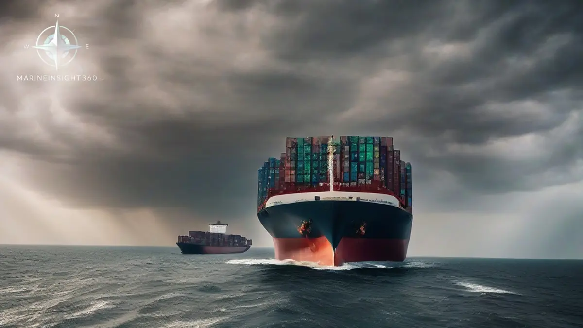US-Iran Talks End Without Breakthrough As Strait Of Hormuz Remains Focus illustrated with ship engine-room equipment for Marine Insight 360 readers