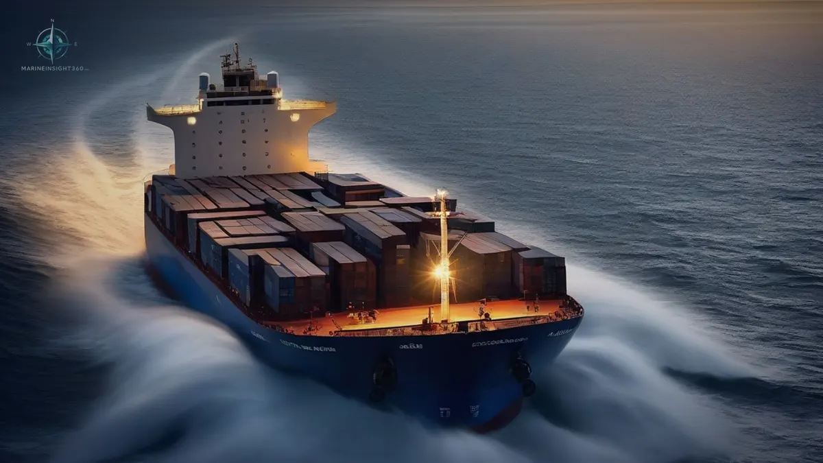 Escalating Tensions: US Navy's Maiden Taiwan Strait Transit of 2024 with China illustrated with merchant navy career planning for Marine Insight 360 readers