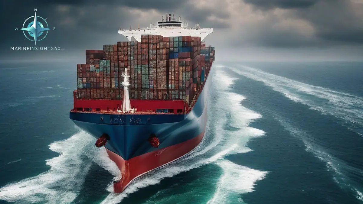 West Asia Tensions Rise as US Tightens Naval Blockade on Iran illustrated with maritime compliance checks for Marine Insight 360 readers