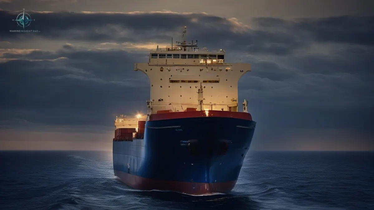 What is a Safe Water Mark? illustrated with merchant navy career planning for Marine Insight 360 readers