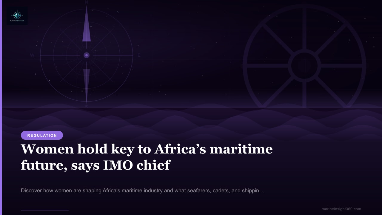 Women hold key to Africa’s maritime future, says IMO chief