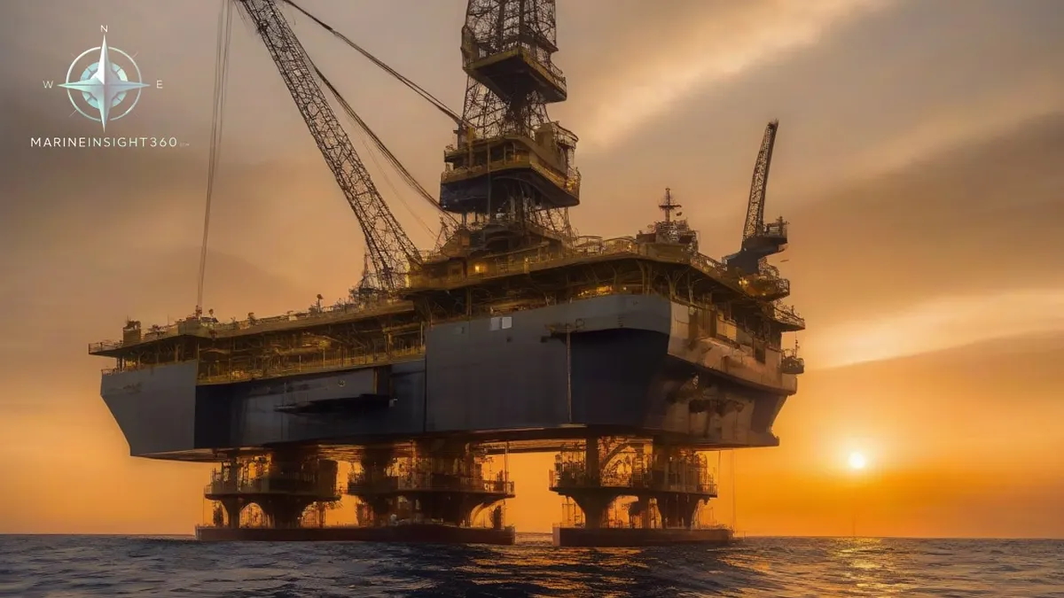 The World’s Heaviest Ship Lifts Oil Platforms Without A Single Crane