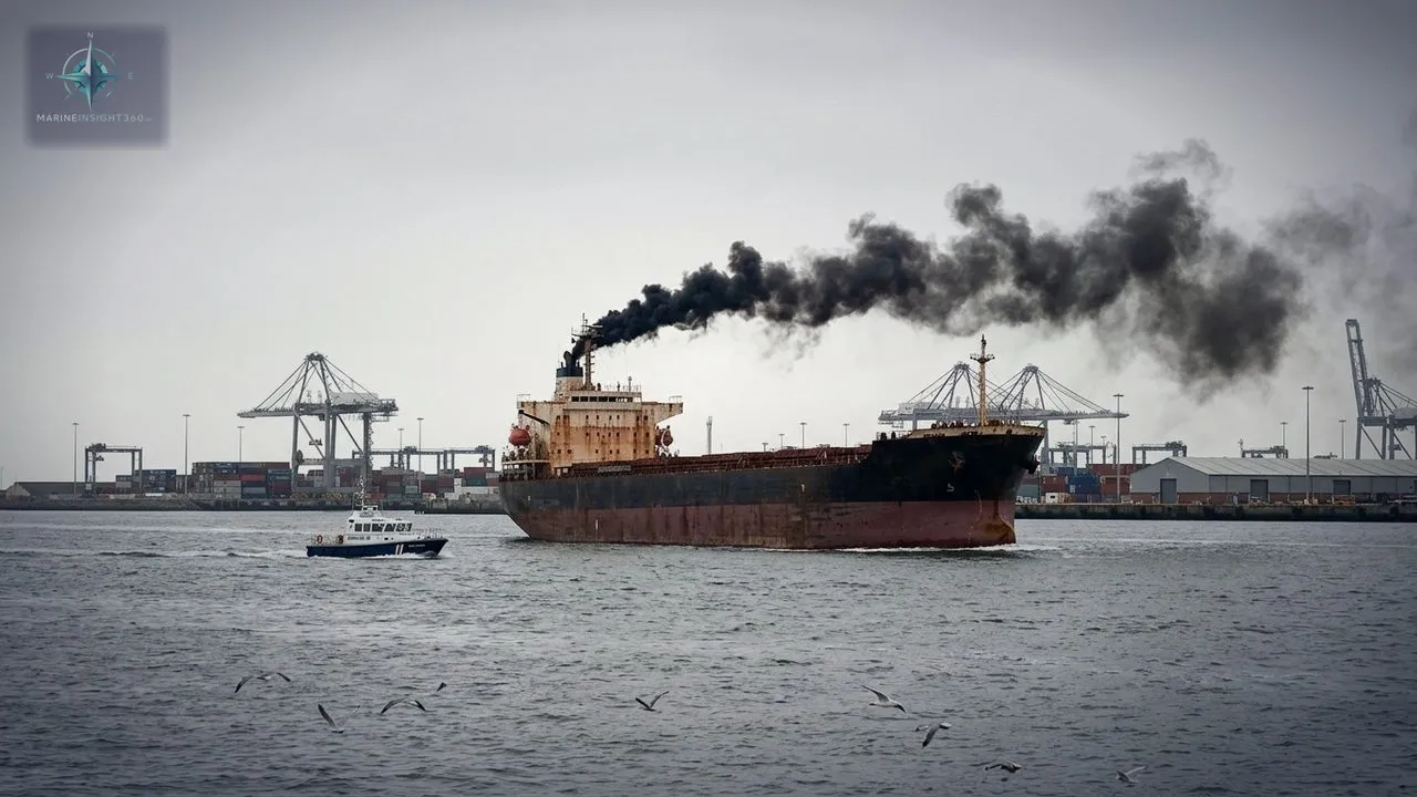 Ship Emitting Black Smoke? Here's What to Do